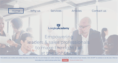 Desktop Screenshot of longleyacademy.com
