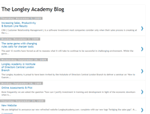 Tablet Screenshot of blog.longleyacademy.com